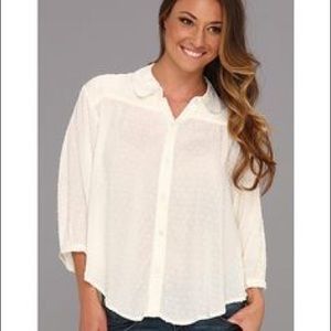 Free People Sparrow Bell Sleeve Top